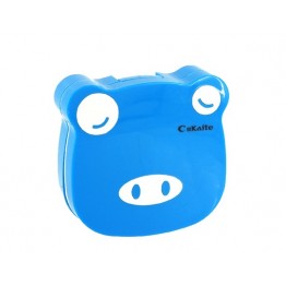 Little Cute Bear Shaped Contact Lens Travel Case Holder Box Container Set M.