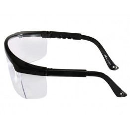 Roca AL026 Unisex Safety Protection Glasses (Black) M.