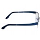 ANSTON P9035 Unisex Stylish Half-rim Glasses (Dark Blue) M.