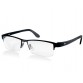 ANSTON P9035 Unisex Stylish Half-rim Glasses (Silver) M.