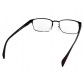 ANSTON P9080 Unisex Stylish Full-rim Glasses (Black) M.