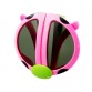 811-C6 Children's Foldable Cartoon Sunglasses (Pink) M.