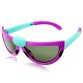 811-C6 Children's Foldable Cartoon Sunglasses (Purple) M.