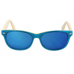 OR14016-04 Kid's Fashion Sunglasses with TR90 Spectacles Frame & Polaroid Polarized Blue REVO Lens