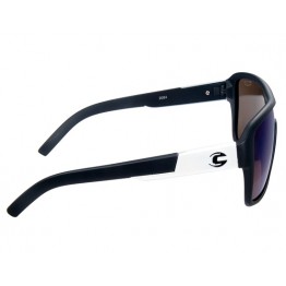 OREKA 2084 Unisex Vintage & Classic Sunglasses with Plastic Frame & Lens (White & Black) M.