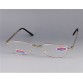 +2.50 Foldable Cupronickel Frame Glass Lens Presbyopic Glasses (Silver) M.