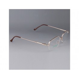831 +4.00 Nickel Silver Frame Resin Lens Presbyopic Glasses (Golden) M.