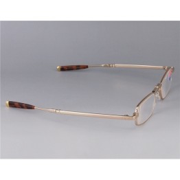 Folding Design High Class Presbyopic Glasses (Gold) M.