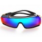 4023 Unisex Fashionable Sports Sunglasses with PC Spectacles Frame & PC Green REVO Lens