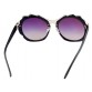 Kadishu 33201-C1 Women's Stylish Plastic Sunglasses (Black) M.