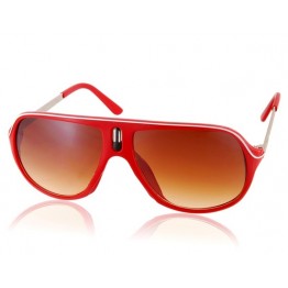 OREKA LS9046 UV Protection Sunglasses (Red & Brown) M.